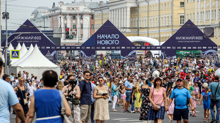 День города в Нижнем Новгороде пройдет 20 августа. Публикуем полную программу мероприятий