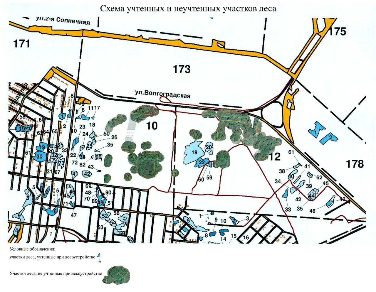 Схема омска. Схема Кировского микрорайона Омск маленькая схема. Ишунь на карте есть ли лес.