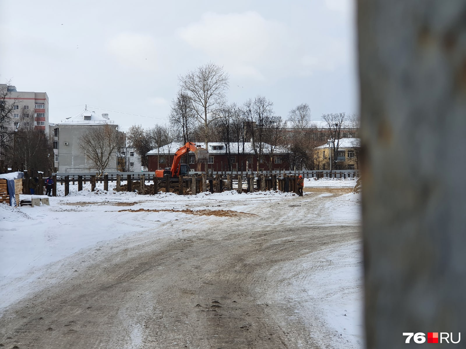 Работы по строительству жилого комплекса «Сердце Ярославля» уже идут полным ходом