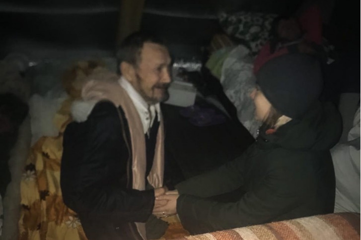 Мужчину в Тюмень привезли уфимские волонтеры<br> Мужчину в Тюмень привезли уфимские волонтеры<br>