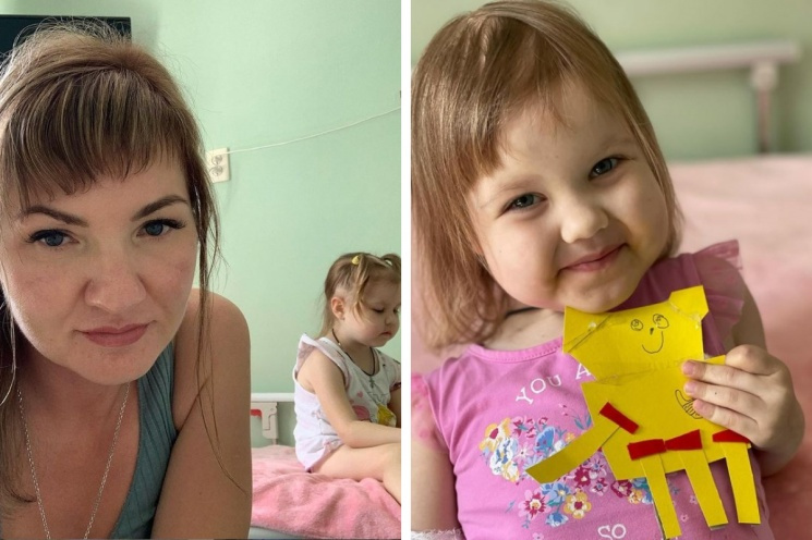 Оксана Усова и ее дочь Люба, за спасение которой сейчас борются врачи детской больницы скорой помощи Оксана Усова и ее дочь Люба, за спасение которой сейчас борются врачи детской больницы скорой помощи