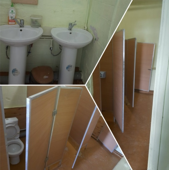 В двуреченской школе ремонт туалета проводили, но сантехнику не меняли