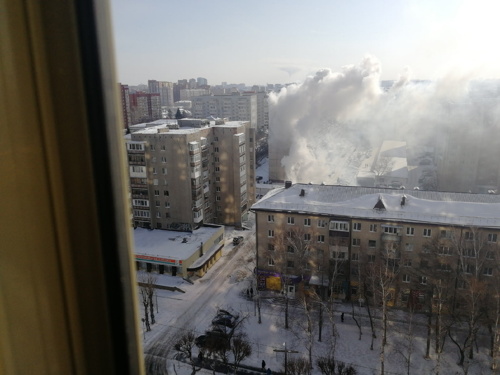 Такую картину наблюдали жители улицы Ямской Такую картину наблюдали жители улицы Ямской