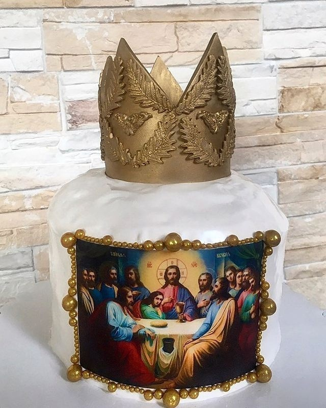 Еще один вид необычного кулича Еще один вид необычного кулича