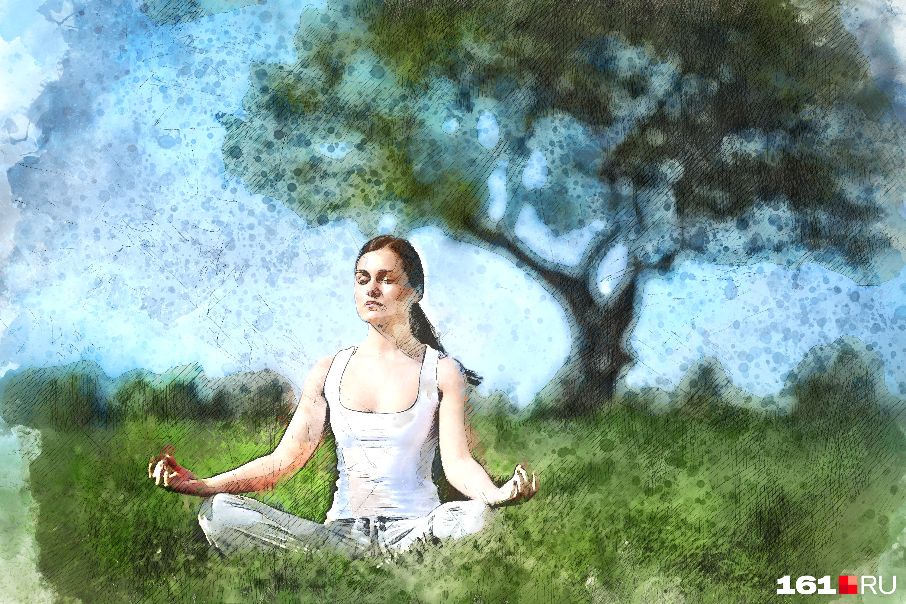 Медитация и отключения от информационного поля помогут избежать стресса