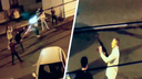 «Собирали гильзы с дороги»: ночная перестрелка у самарской кирхи попала на видео