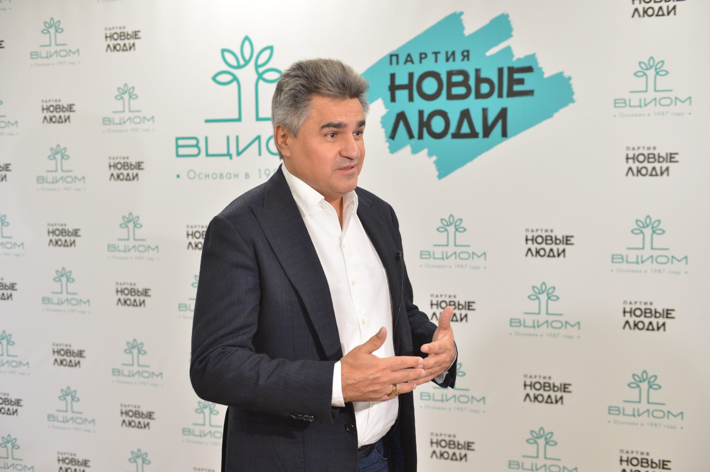 Лидер партии «Новые люди» Алексей Нечаев