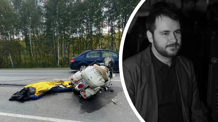 Байкер, погибший на трассе М-5 под Миассом, перед наездом на фуру врезался в машину отца