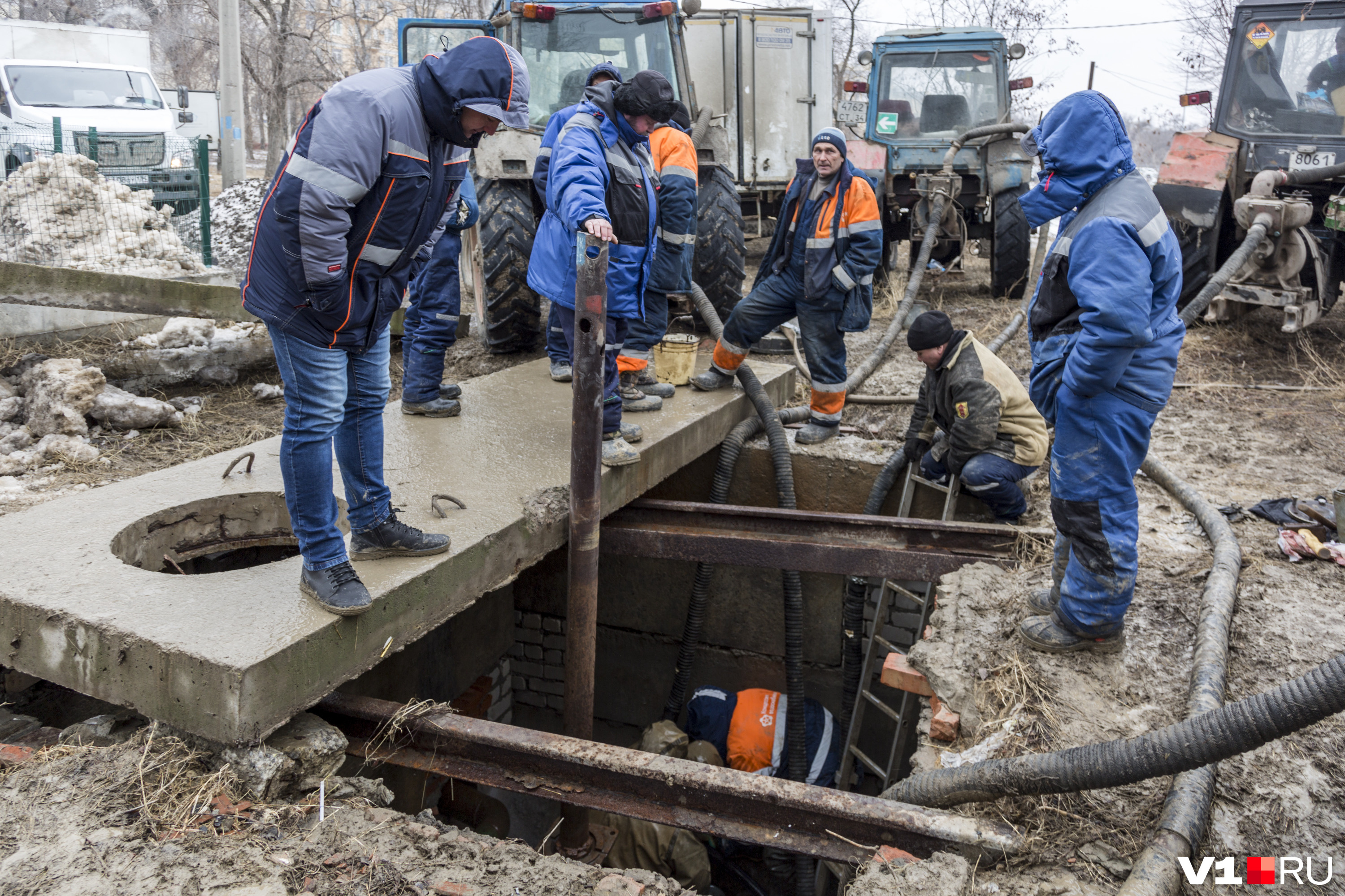 Пока ведутся работы - придется потерпеть без воды Пока ведутся работы - придется потерпеть без воды