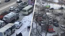 В мэрии объяснили, зачем на протестной акции в Новосибирске дороги перекрыли снегоуборочной техникой