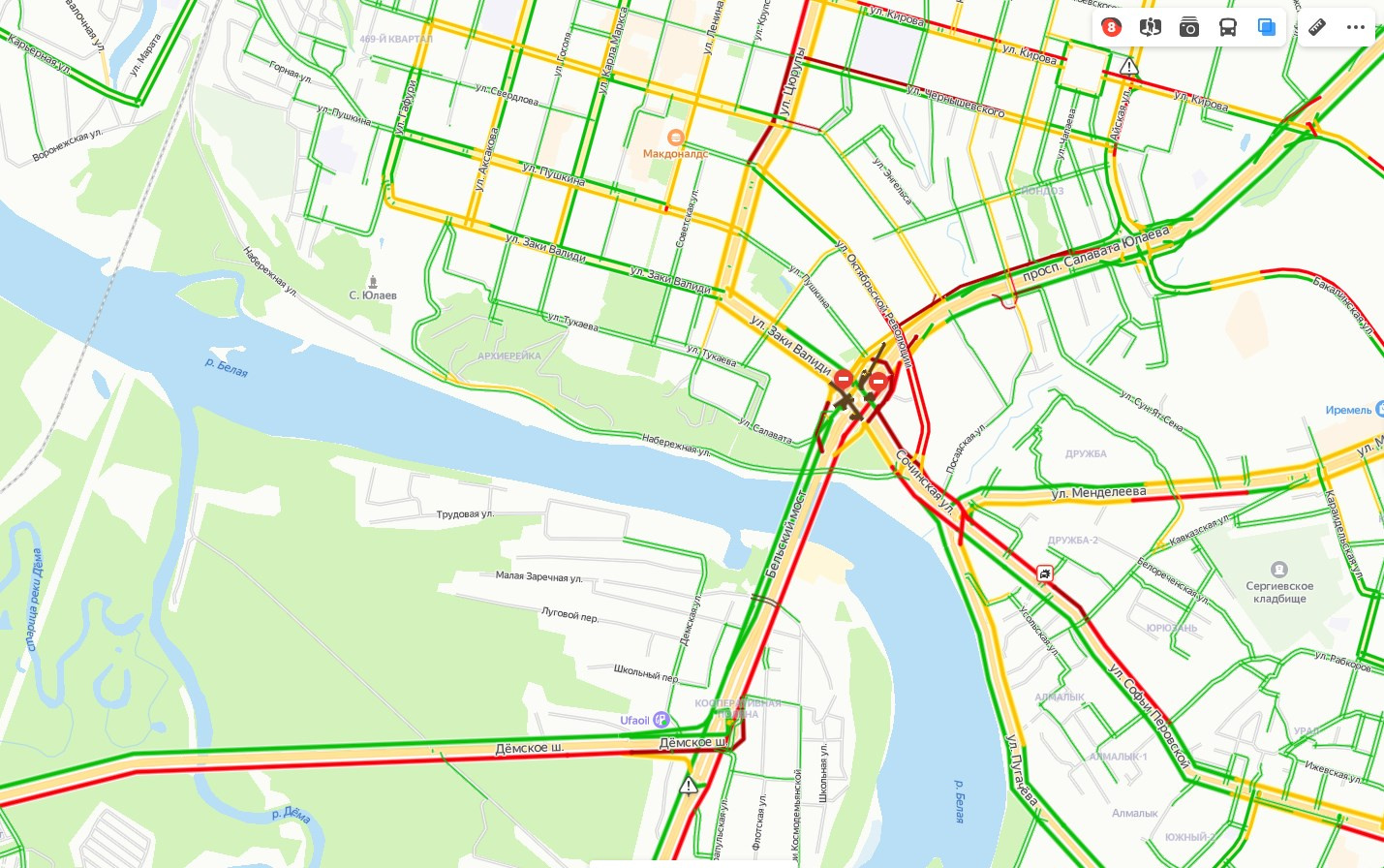 Пробки уфа. Уфа пробки карта. Пробки в Уфе сейчас. Яндекс пробки Уфа сейчас. Яндекс карты Уфа пробки.