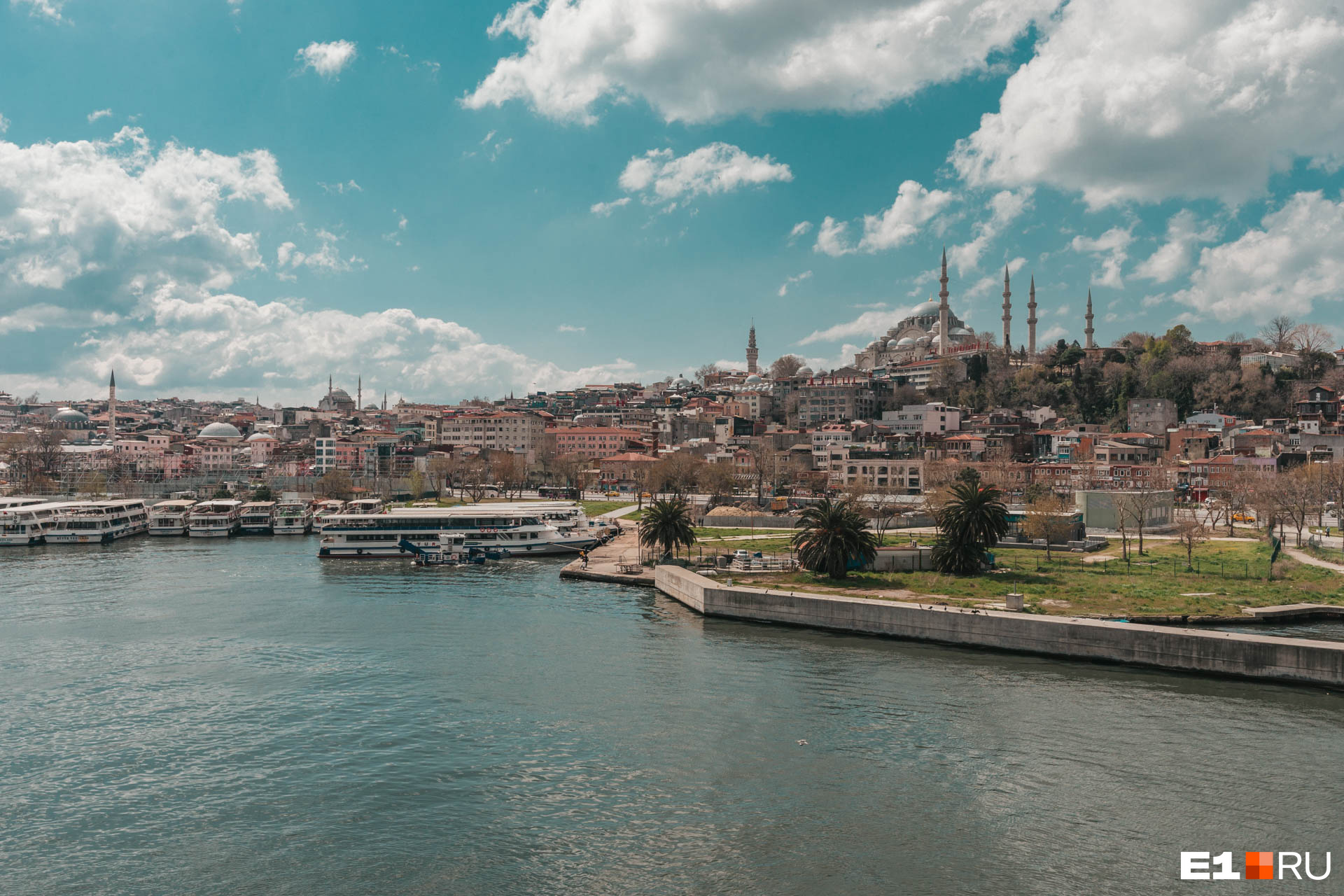 Вид с моста Ататюрка