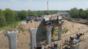 Строители Самарского (Фрунзенского) моста приступили к надвижке путепровода через железную дорогу