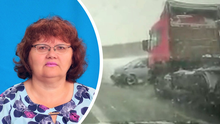 В аварии с панелевозом на трассе М-5 в Челябинской области погибла заведующая детским садом
