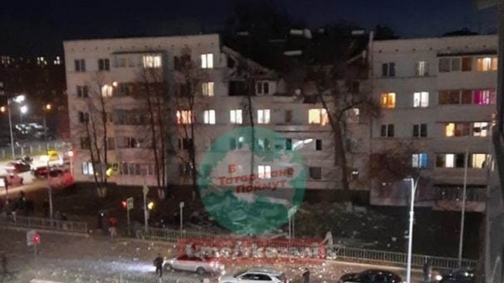 В Татарстане прогремел взрыв в жилом доме: разрушены два этажа