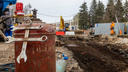 Грязь и трубы: 5 неформальных фото строительства развязки на Ново-Садовой