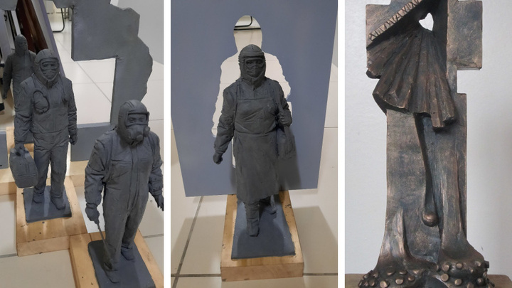 Даже в ковидарии не так страшно: кузбассовцы разнесли в пух и прах эскизы памятника врачам