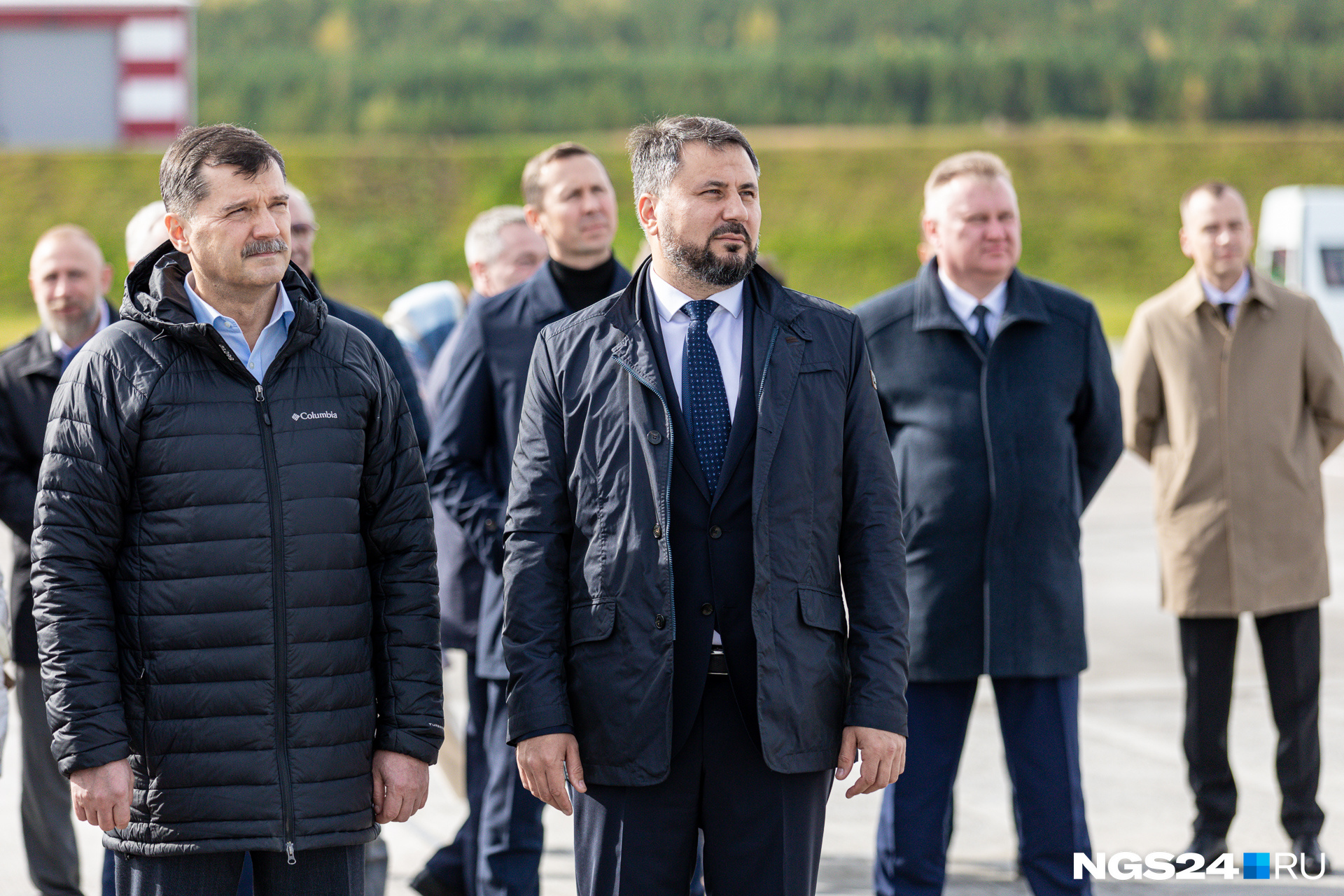 Гостем церемонии стал глава Росавиации Нерадько (слева) Гостем церемонии стал глава Росавиации Нерадько (слева)