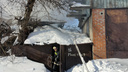 В Дзержинском районе Новосибирска загорелся частный дом — погиб мужчина
