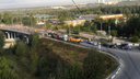 «Стоим два часа»: ремонт на дороге в час пик парализовал движение на ОбьГЭСе и Шлюзе