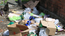 Три улицы Красноармейского района Волгограда скрылись под слоем новогоднего мусора