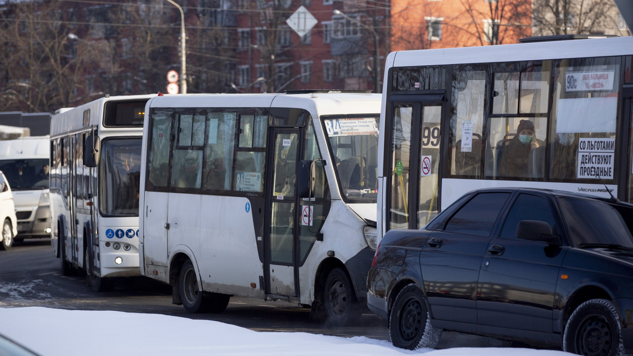 Ярославский транспорт. Маршрут автобуса 0.