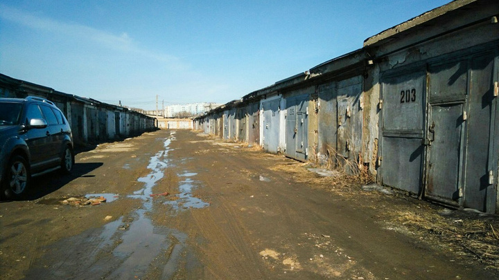 В центре Кемерова снесут более 50 гаражей