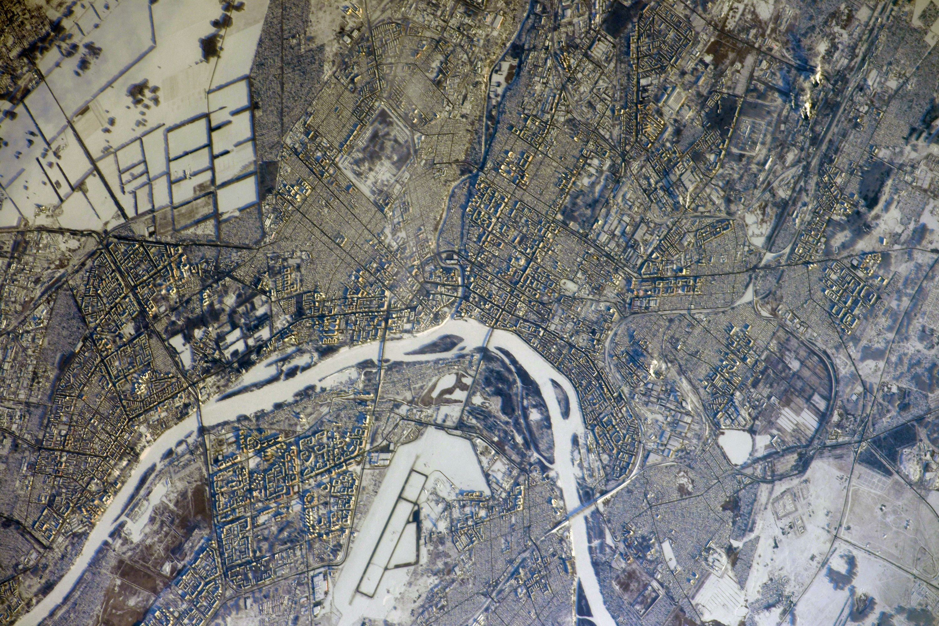 Фотографии Омска из космоса - 21 июня 2021 - НГС55