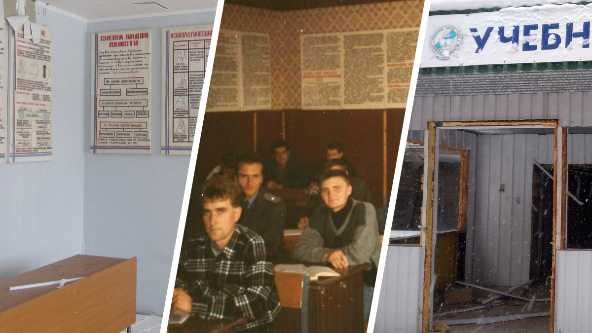 Силовики в кожанках и обучение стрельбе — архив из школы милиции в Тобольске, которую забросили и забыли