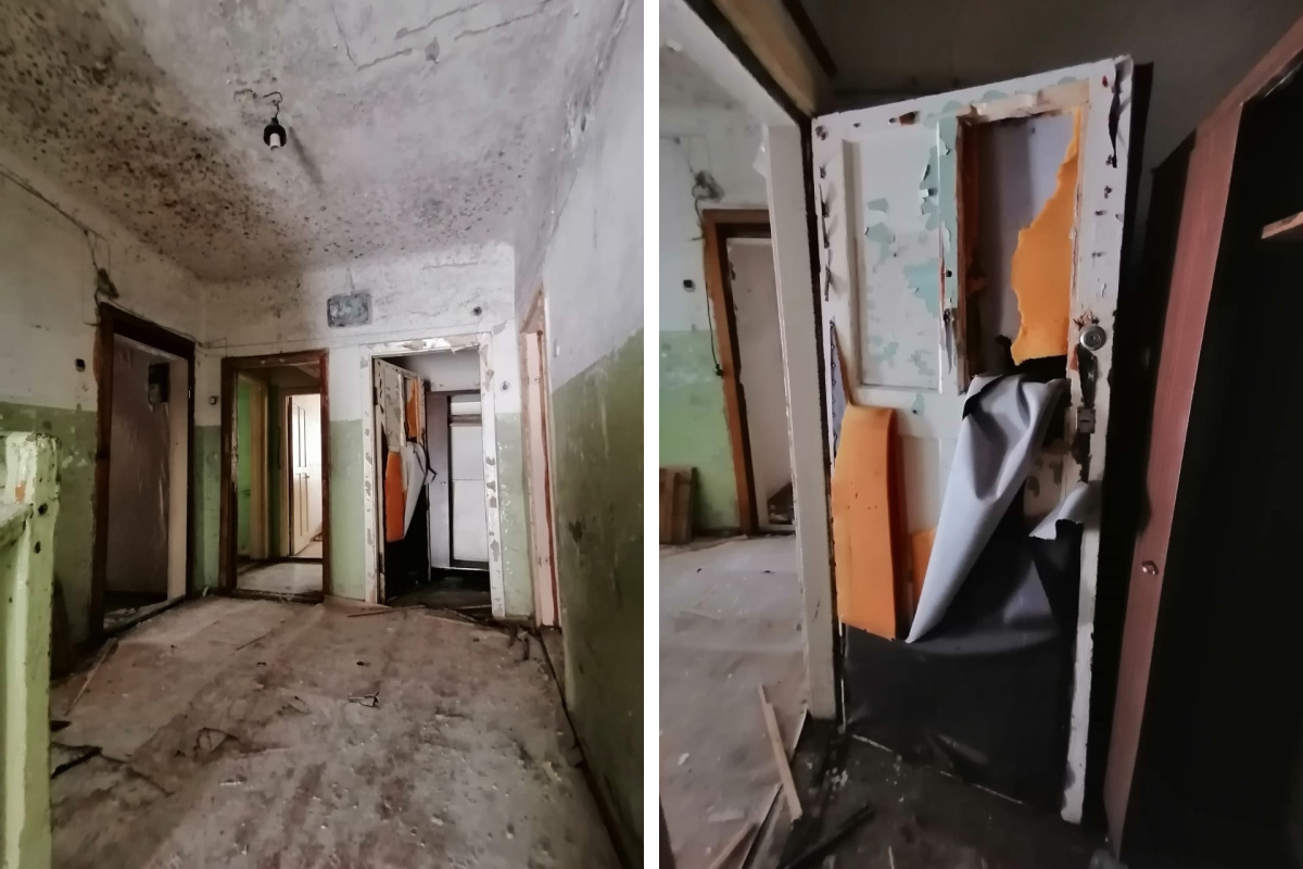 Из аварийного дома семья съехала еще до официального расселения, потому что жить в нем стало невозможно Из аварийного дома семья съехала еще до официального расселения, потому что жить в нем стало невозможно