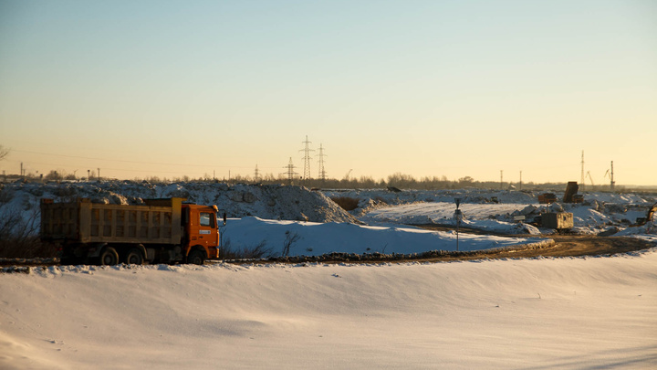 В районе Воронинских горок до конца ноября построят склад для хранения снега