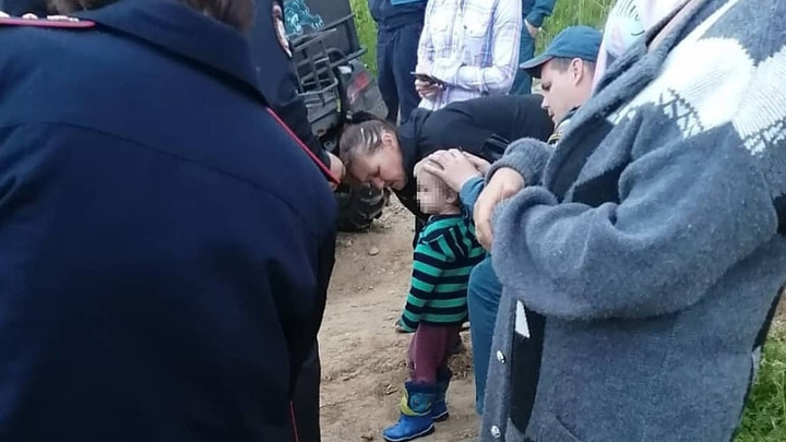 Спасатели нашли двухлетнего мальчика, потерявшегося в Златоусте