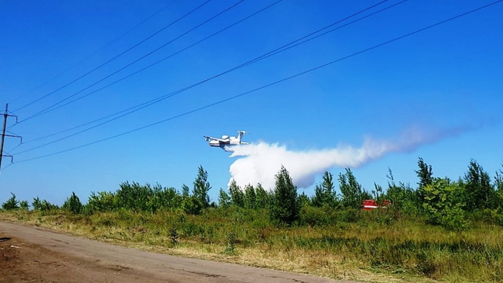 МЧС объявило о полной ликвидации пожара в Тольятти