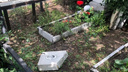 В Челябинске разгромили десятки надгробий на Митрофановском кладбище
