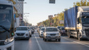 В Ростове из-за аварии на Нагибина образовалась трехкилометровая пробка