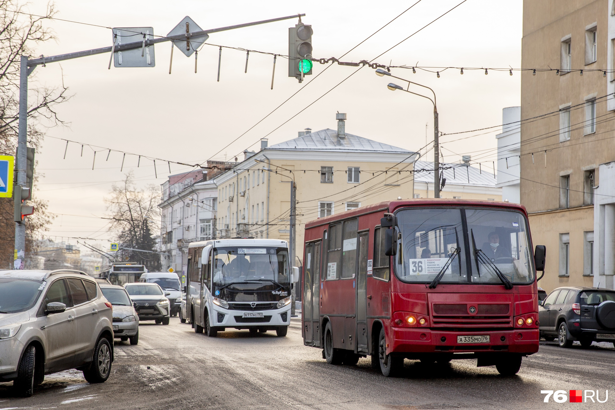 Новая транспортная схема ярославль