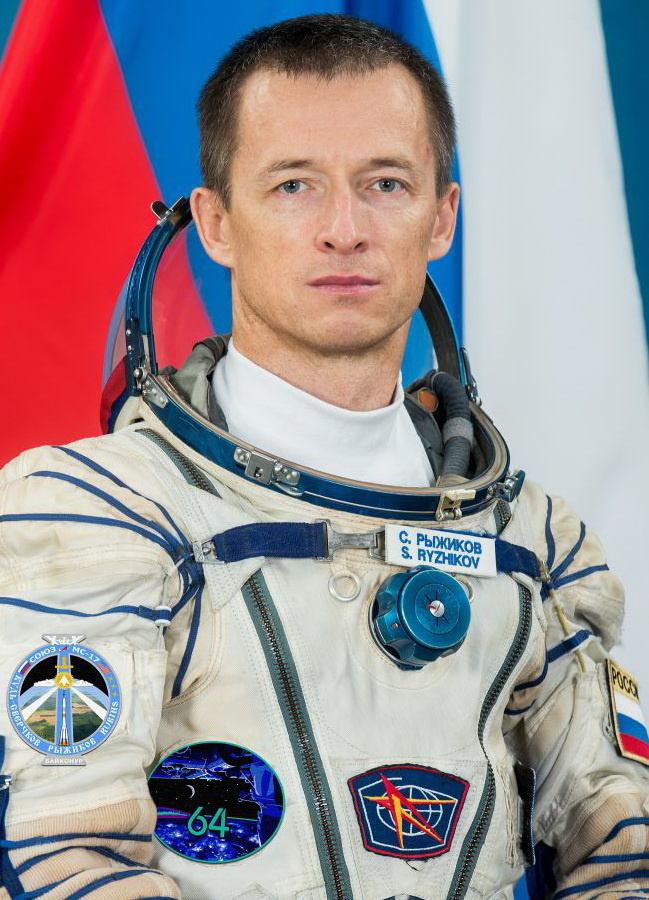Сергей Рыжиков в нынешней экспедиции на орбиту командир МКС