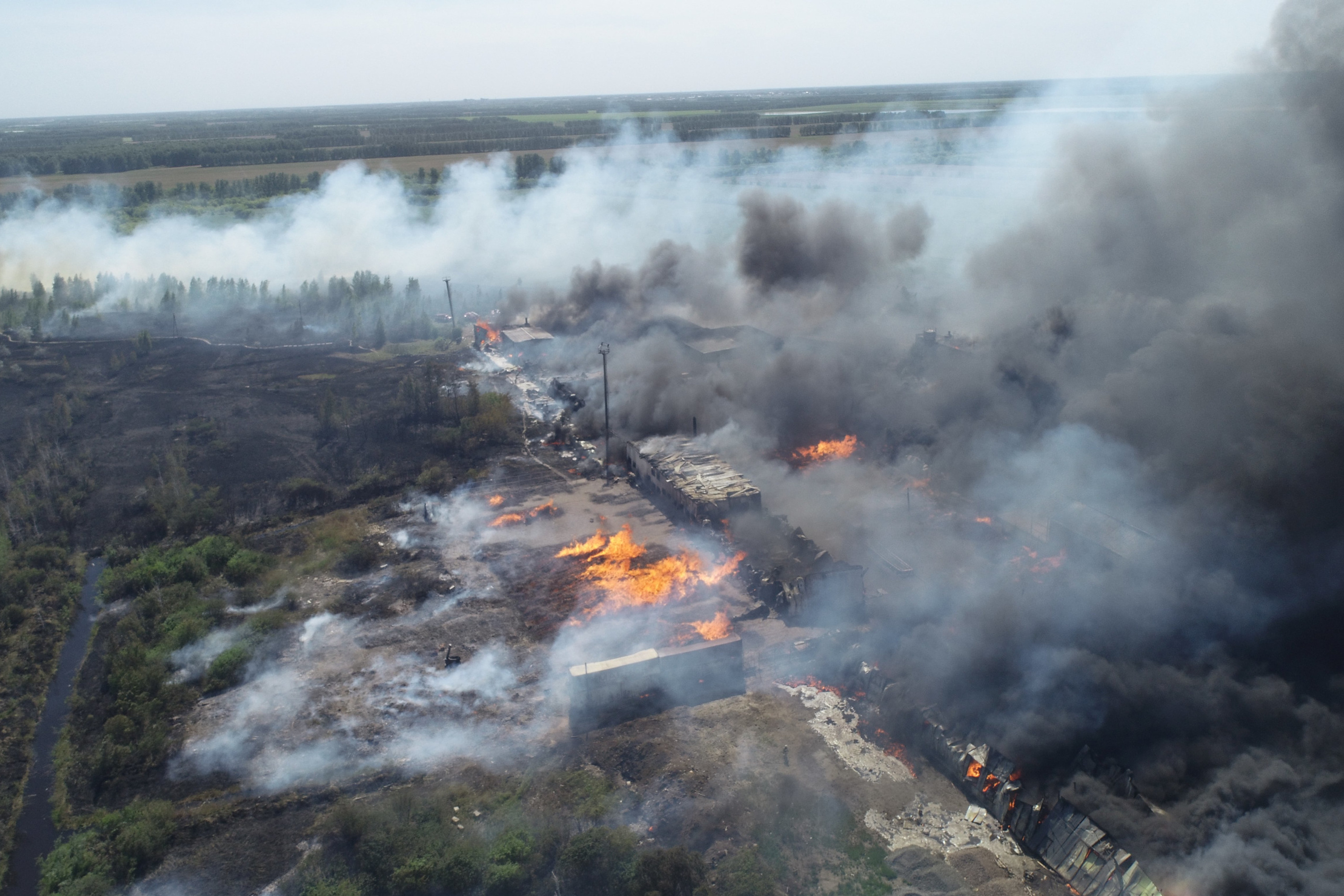 Пожарив омске