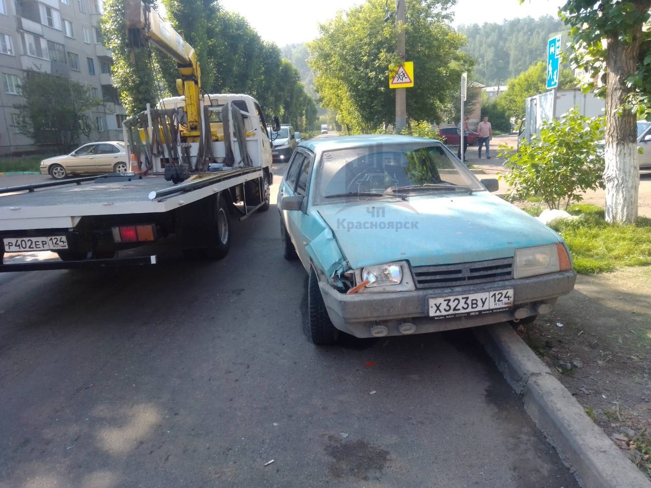 Пьяный не смог справиться с управлением Пьяный не смог справиться с управлением