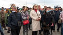 В Ростове предприниматели с закрытых рынков выступили на первомайском митинге