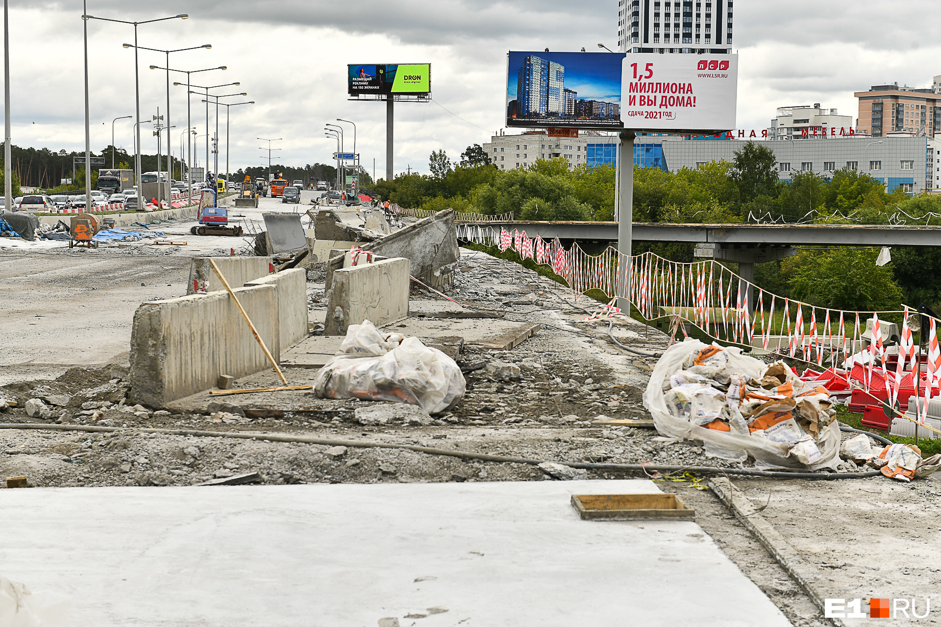 Ремонт моста на Луганской спровоцировал огромные пробки