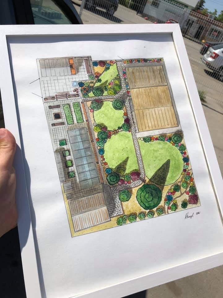 У дизайнеров проектирование участка — отдельный вид работ, но даже если вы рисуете не очень хорошо, стоит хотя бы схематично наметить план сада