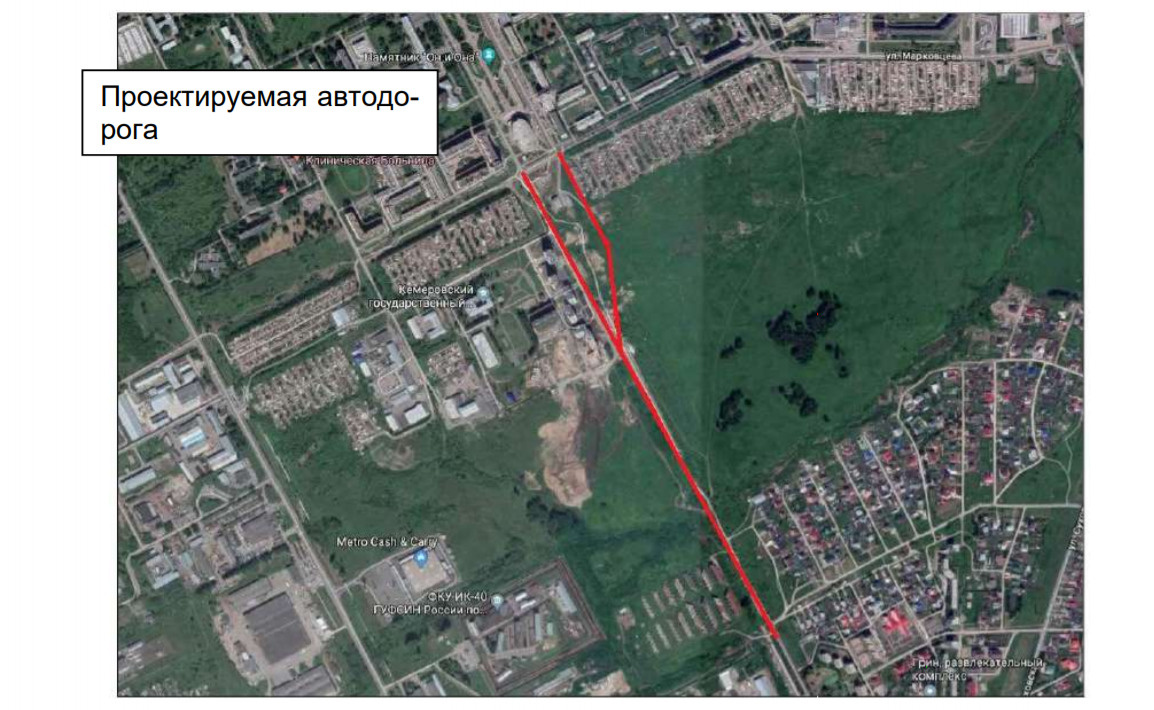 План застройки верхнего бульвара в кемерово