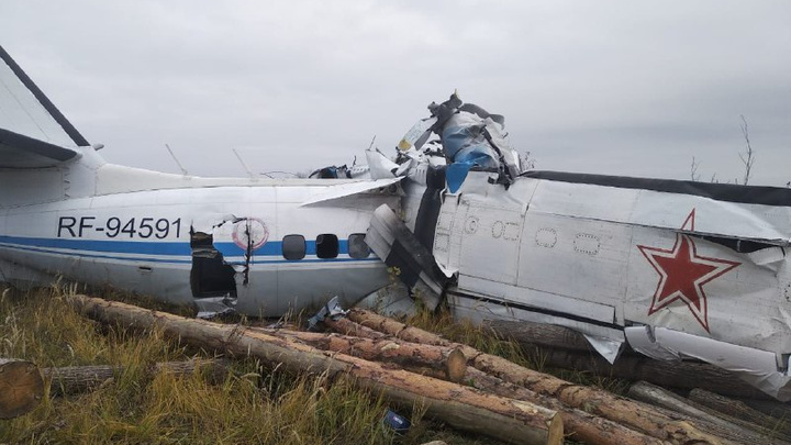Крушение самолета в Татарстане. Вся трагедия в одном видео