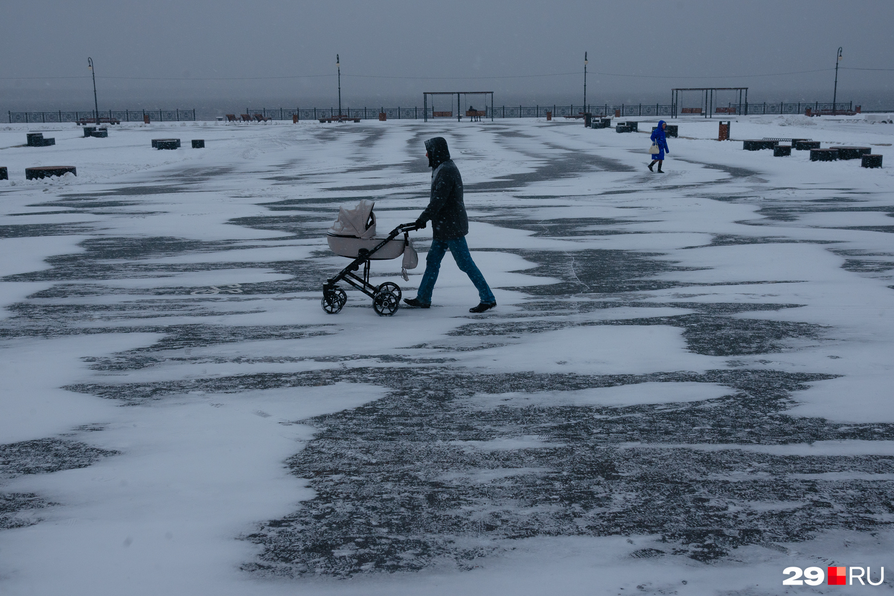 Северяне холода не боятся, но в этот раз отрепетировать зиму пришлось гораздо раньше обычного