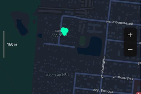 Локация пожара Локация пожара