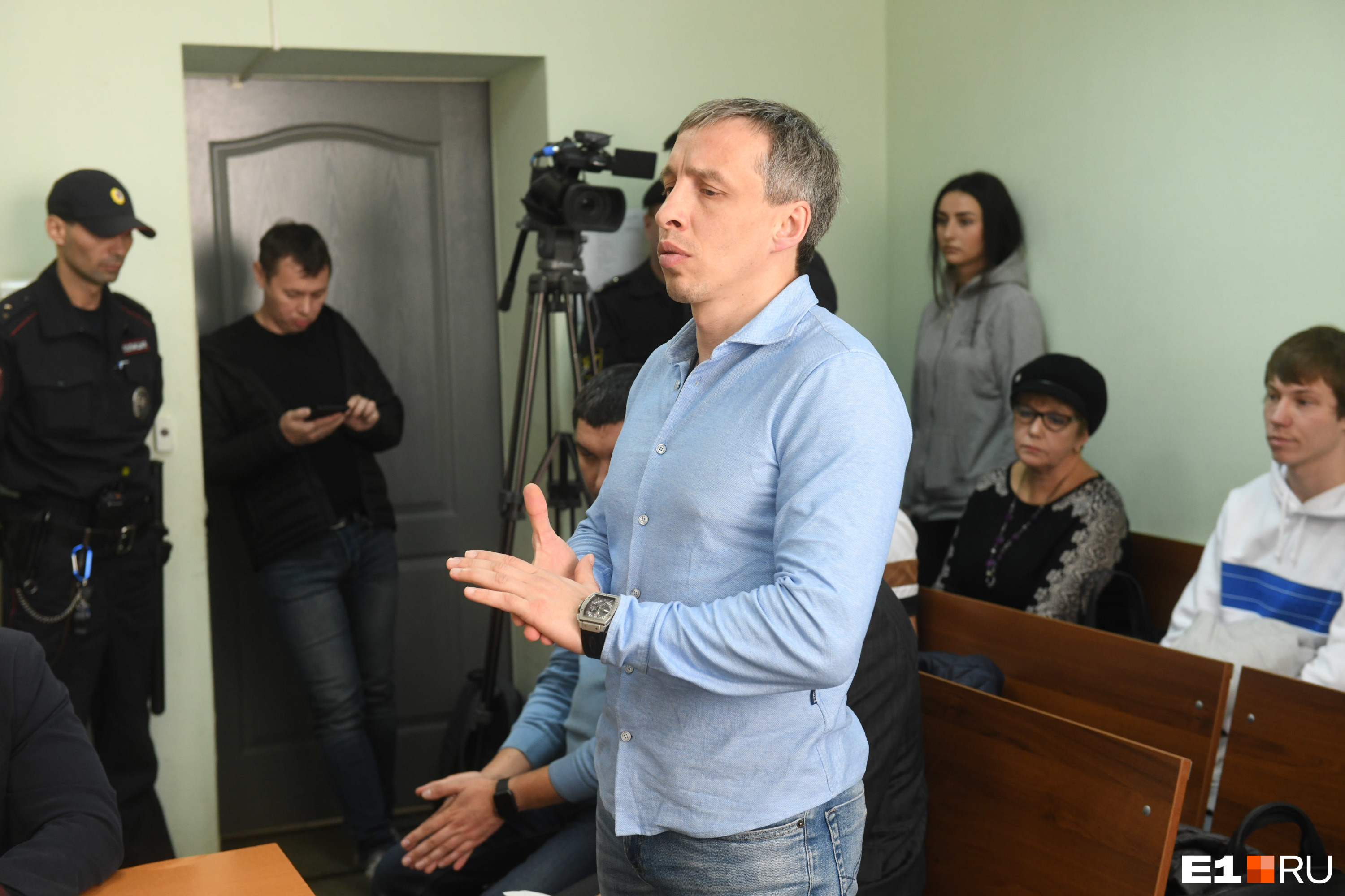 Александр Шумилов в суде по делу Васильева