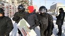 Полиция подсчитала число участников протестной акции в Новосибирске