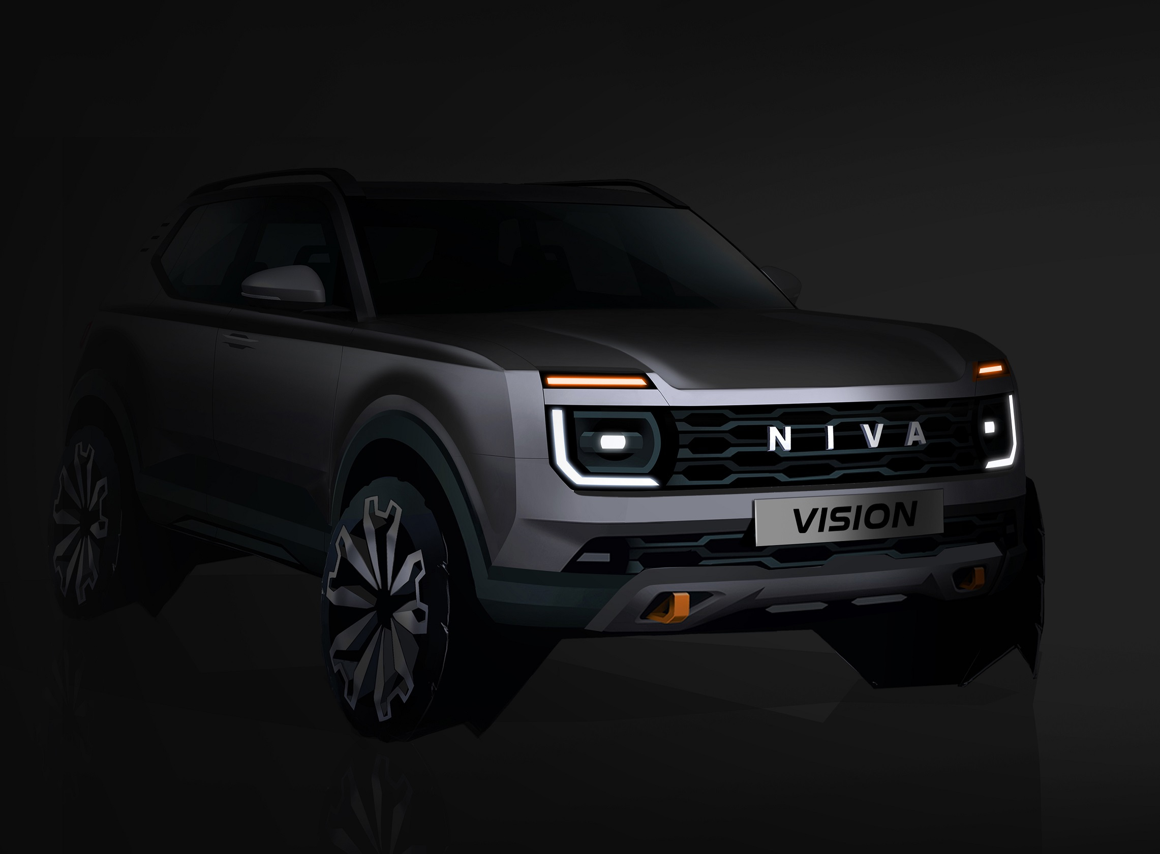 Эскиз будущей Lada Niva Эскиз будущей Lada Niva