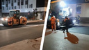 «Грохот с 5 утра»: новосибирцы вызвали полицию из-за ночных дорожных работ